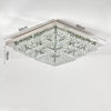20-100cm Flush Mount Modern Square Ceiling Chandelier Crystal Light Lamp Pendant