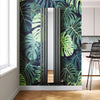 Vertical Designer Radiator With Mirror Anthracite/White Oval Column Tall Rads