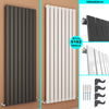 Horizontal Vertical Radiator Flat Panel Oval Column Heating Rad 1800/1600/600