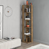 Nati Corner Bookcase – 5-Tier Freestanding Shelf Unit, 161cm High, 11 Colours