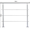 Outdoor Hand Rail Stainless Steel Balustrade Step Stair Handrail Cross Bar Porch