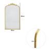 Vintage Antique Arched Full Length Mirror 180x80 120x60 Home Living Room Bedroom