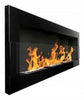 Bio Ethanol Fireplace Biofire Fire Wall Modern Stylish 1200 x 400 GLASS 5