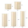 Folding Paper Cylinder Plinth Flower Pedestal Wedding Centerpiece Cake Stand DIY