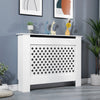 White Radiator Cover Cabinet Small Large Modern MDF Slat Wood Grill Furniture