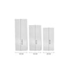 Square Metal Plinth Cylinder Dessert Pedestal Wedding Cake Flower Display Stand