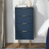 OHS Ribbed Bedside Table Cabinet 3/4/5/6 Draw Nightstand Side Board