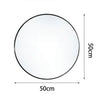 Framed Arched Mirror Wall Mounted Vanity Makeup Bedroom Glass Dressing Mirror