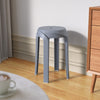 Set of 10 Plastic Stacking Stools Space Saving Stackable Kitchen Dining Chairs