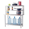 Stainless Steel Commercial Catering Table Work Bench Food Prep Kitchen Shelf UK