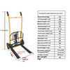 Miniature Forklift Manual Hydraulic Stacker Lightweight Small Lift Truck
