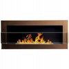 Bio Ethanol Bioethanol Fireplace 900 x 400 Professional Modern Glass Panel