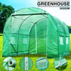 4 Size Fully Galvanised Steel Frame Poly Tunnel Greenhouse Polytunnel Tunnel