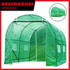 4 Size Fully Galvanised Steel Frame Poly Tunnel Greenhouse Polytunnel Tunnel