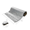Sound Deadening 40 Mats Sheets Silver Foil Butyl Deadener Car Vibration Proofing