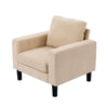 Modern L-Shaped Corner Sofa 2 3 Seater Armchair Couch With Footstool