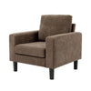 Modern L-Shaped Corner Sofa 2 3 Seater Armchair Couch With Footstool