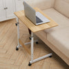 Height Adjustable Mobile Laptop Table Over Sofa Bed Computer Desk Lap Tray Stand