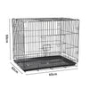 Small Animals Cage Pet Crate Carrier Rat Ferret Chinchilla Tiered MetalWire Cage