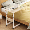 Adjustable Height Overbed Chair Dining Tray Table Mobility Aid Disability Desk