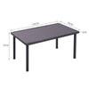 Rattan Garden Furniture Sets 4/6 PCS Rattan Chairs and Table Balcony Bistro Set