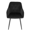1/2/4/6x Velvet Padded Dining Chair Upholstered Seat Armchairs Home Restaurant