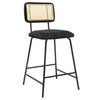 1/2/4/6x Bar Stool Breakfast Kitchen Pub Counter Chair with Backrest Footrest