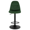1/2/4/6x Bar Stool Kitchen Breakfast Pub Stool w/ Backrest Gas Lift Swivel Chair