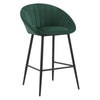 1/2/4/6x Velvet Bar Stool Breakfast Chair High Counter Barstool Pub Restaurant