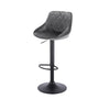 1/2/4/6x Bar Stool with Velvet Padded Swivel Gas Lift Barstool Kitchen Cafe Pub