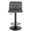 1/2/4/6x Breakfast Bar Stool w/ Backrest Gas Lift Swivel Adjustable Pub Stool
