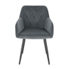1/2/4/6x Velvet Padded Dining Chair Upholstered Seat Armchairs Home Restaurant