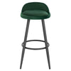 1/2/4/6x Bar Stool Velvet Padded Seat Chair Breakfast High Counter Barstool Pub