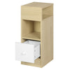 Bedside Table with Drawer Storage Nightstand Cabinet Tea Sofa End Table Bedroom