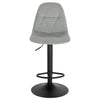 1/2/4/6x Bar Stool Kitchen Breakfast Pub Stool w/ Backrest Gas Lift Swivel Chair