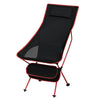 1/2x Folding Camping Chair Lightweight Portable Outdoor Fishing Chair with Bag