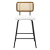 1/2/4/6x Breakfast Bar Stool w/ Backrest Footrest Cafe Lounge Kitchen Pub Chair