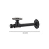 Industrial Rustic Floating Shelves Pipe Shelf Steampunk Shelving Brackets DIY