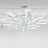 LED Ceiling Lights V-Shaped Living Room Bedroom Chandelier Lamp Fixtures Light o