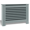 White Radiator Cover Cabinet Small Large Modern MDF Slat Wood Grill Furniture