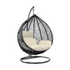 Hanging Rattan Egg Chair Garden Swing Chairs Patio Indoor Outdoor With Cushions