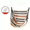 Deluxe Hanging Rope Chair Porch Swing Yard Garden Patio Hammock Cotton Outdoor