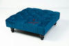 Square Coffee Table Chesterfield Upholstered Footstool Pouffe Foot Stool Seat