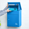 Medium Parcel Delivery Drop Box Lockable Home Storage Letter Post Box