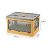 Large Folding Storage Box Plastic Collapsible Crates Stackable Containers Home