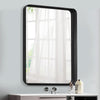 Framed Arched Mirror Wall Mounted Vanity Makeup Bedroom Glass Dressing Mirror