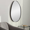 Wall Mounted Framed Mirror Vanity Makeup Bedroom Glass Dressing Mirror Shaped