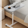 Height Adjustable Mobile Over Bed Table Hospital Overbed Aid Chair Laptop Tray