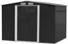 Metal Garden Storage Shed 6 x 8FT Outdoor Garden Storage Box with Base Frame