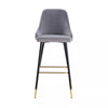 VELVET BAR STOOLS BUTTON BACK BAR STOOLS BREAKFAST BAR STOOL SET OF 2 OR 1CHAIR